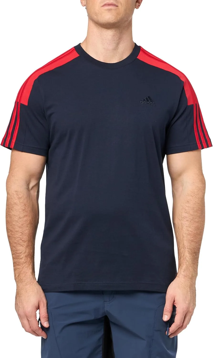 

Футболка Adidas Essentials 3-Stripes Color Block