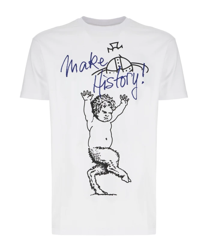 

Классическая футболка Fawn Vivienne Westwood, белый