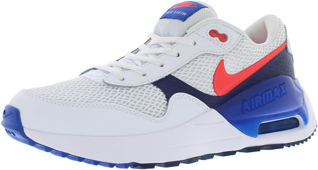 

Кроссовки Nike Boys Air Max Systm, белый/красный/ярко-красный