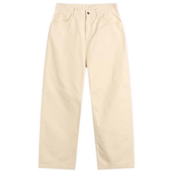 

Свободные зауженные брюки из твила Landon Carhartt Wip, Salt