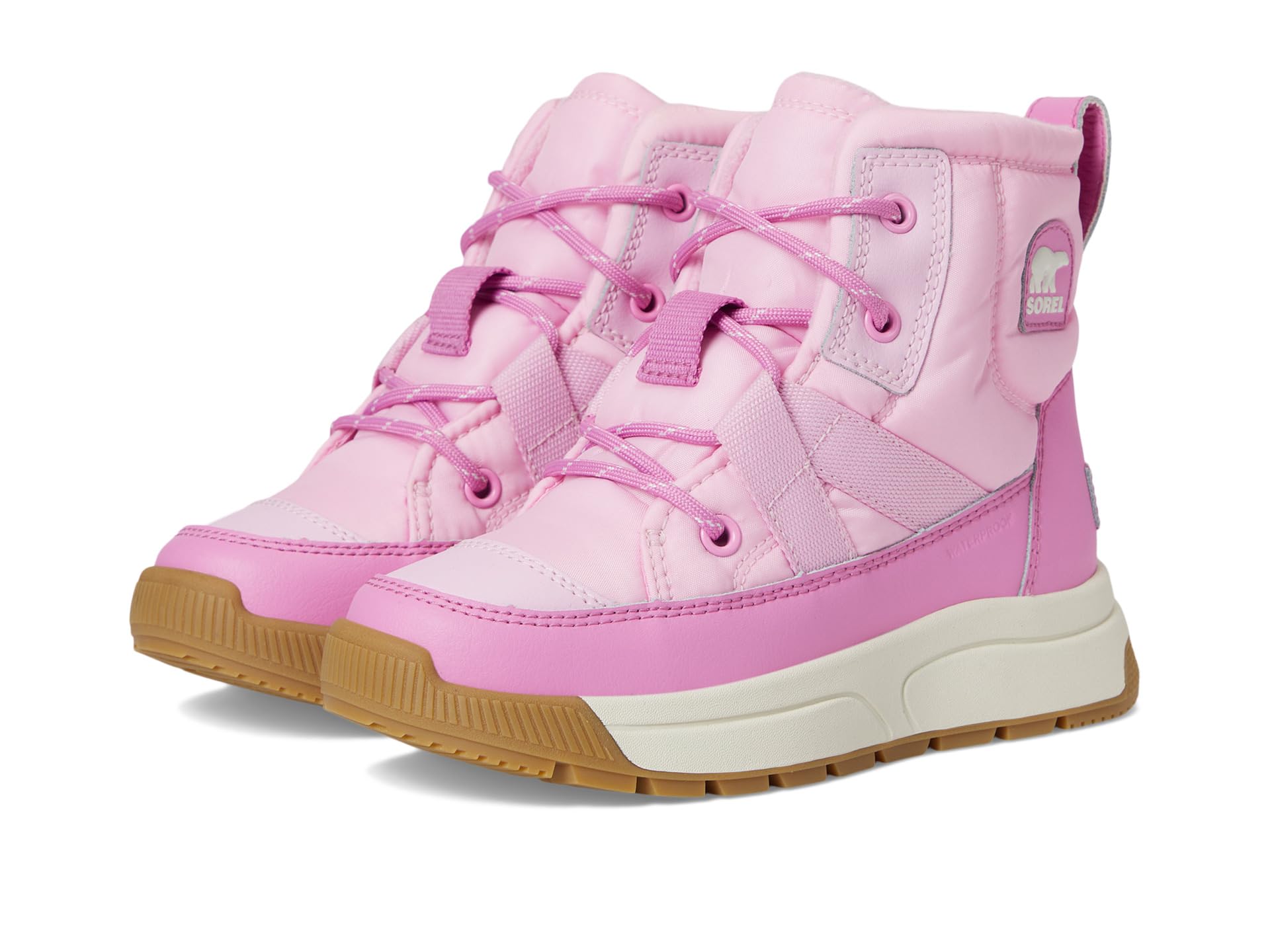 

Ботинки SOREL Kids Whitney Iii Mid Waterproof, цвет Pink Flare/Orchid
