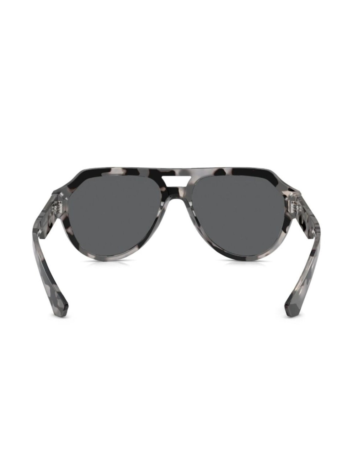 Солнцезащитные очки-пилоты черепаховой расцветки Dolce & Gabbana Eyewear, серый — фото 4