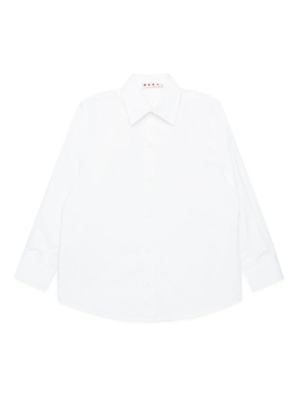 

Marni Kids рубашка с длинными рукавами, белый