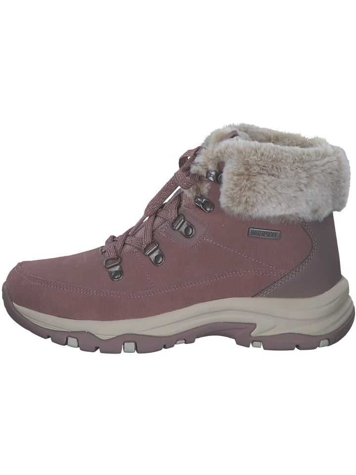 Ботильоны Skechers, цвет mauve suede — фото 2