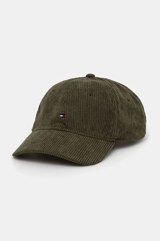 

Кепка из вельвета с козырьком Tommy Hilfiger, зеленый
