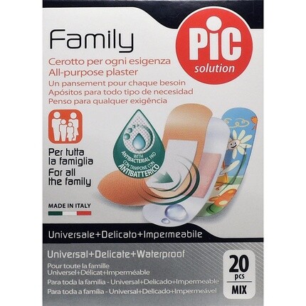 

Пластыри Pic Artsana Family для любых нужд Pic Solution