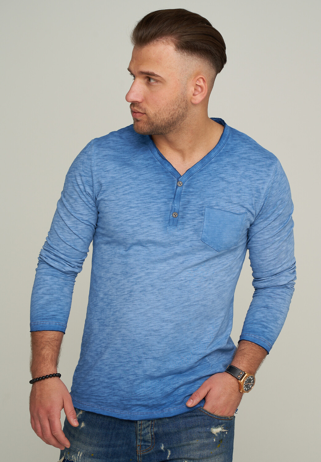 

Лонгслив CARISMA Langarmshirt CRSEWARD, синий