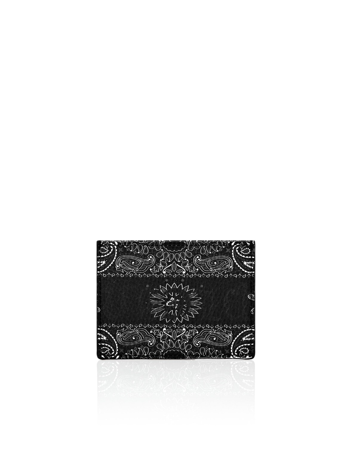 

Кожаная визитница для кредитных карт Пейсли Philipp Plein, черный