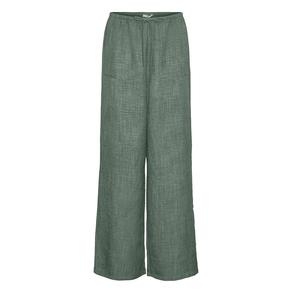 

Брюки Vero Moda Melaney Loose, зеленый