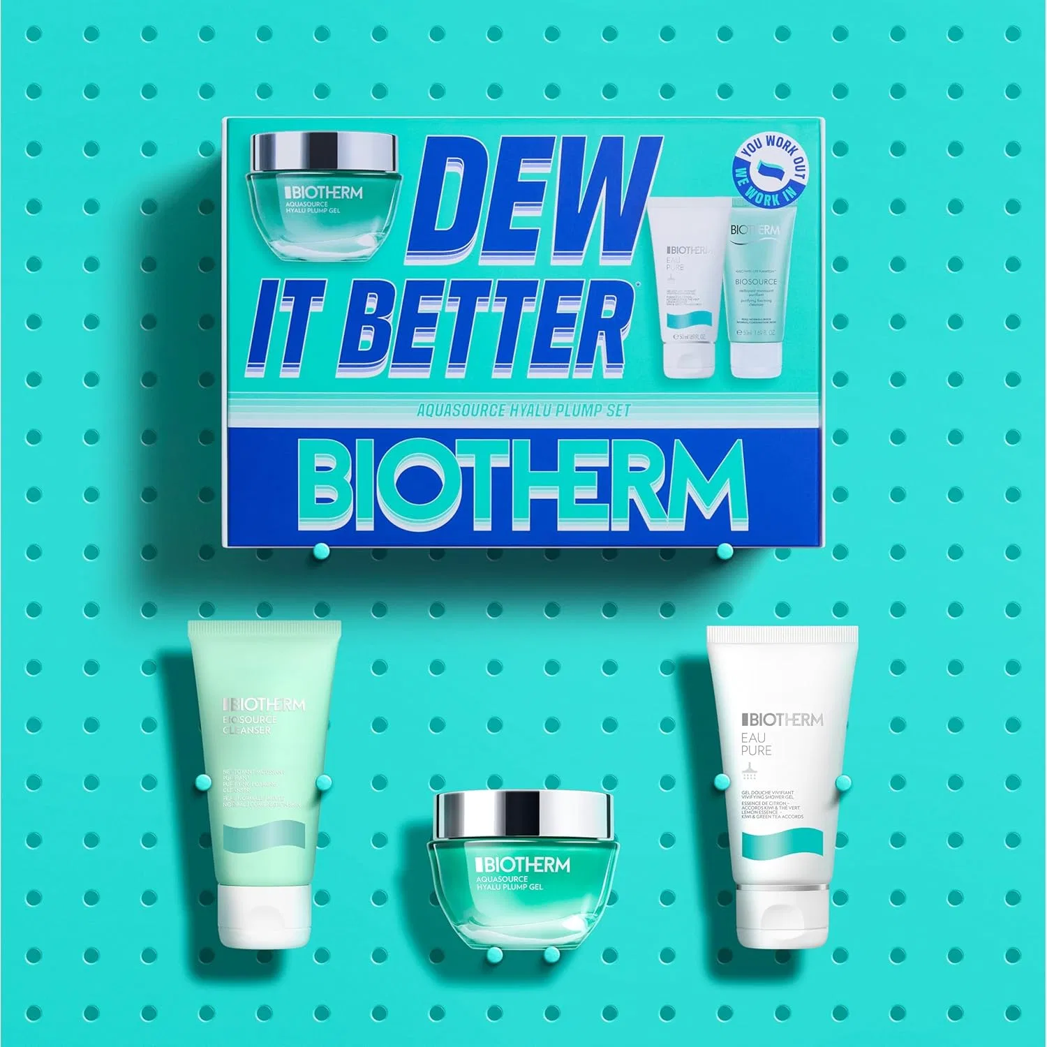 Набор для ухода за лицом и телом «Aquasource Hyalu Routine Set» от Biotherm Biotherm — фото 3