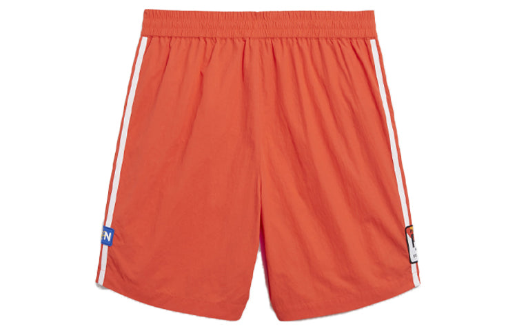 Спортивные шорты Palace x adidas Sunpal Shorts 'Bright Orange', оранжевый — фото 2