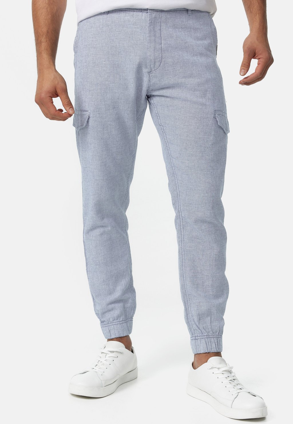 

Брюки карго BOOTH INDICODE JEANS, светло-голубой
