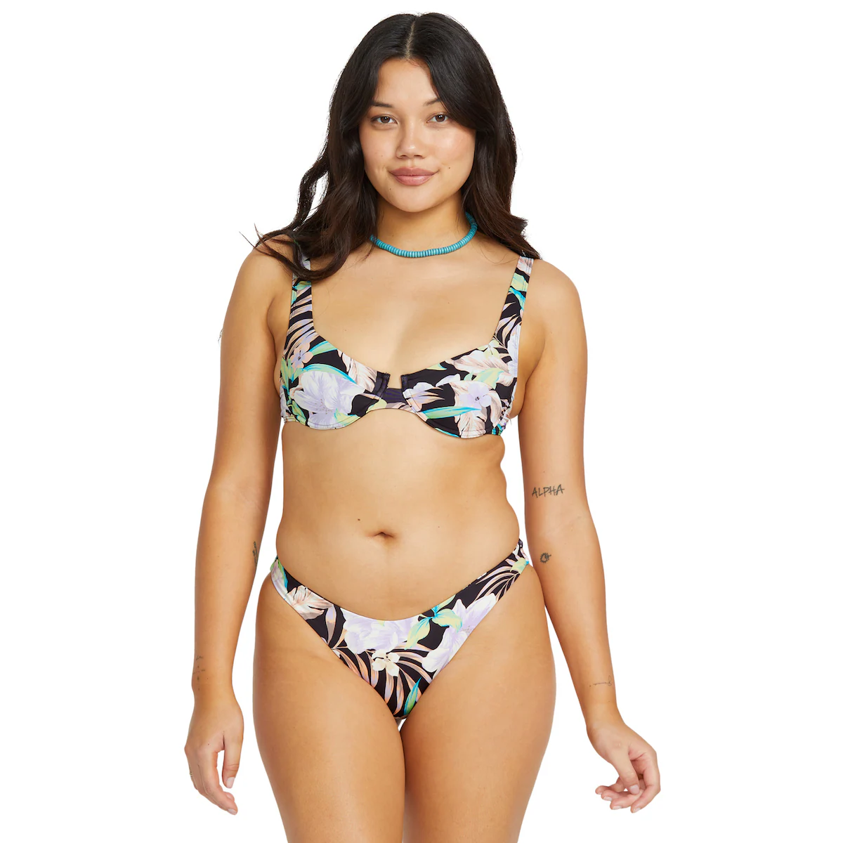 

Женский топ Shadow Tropic Billabong, мультиколор