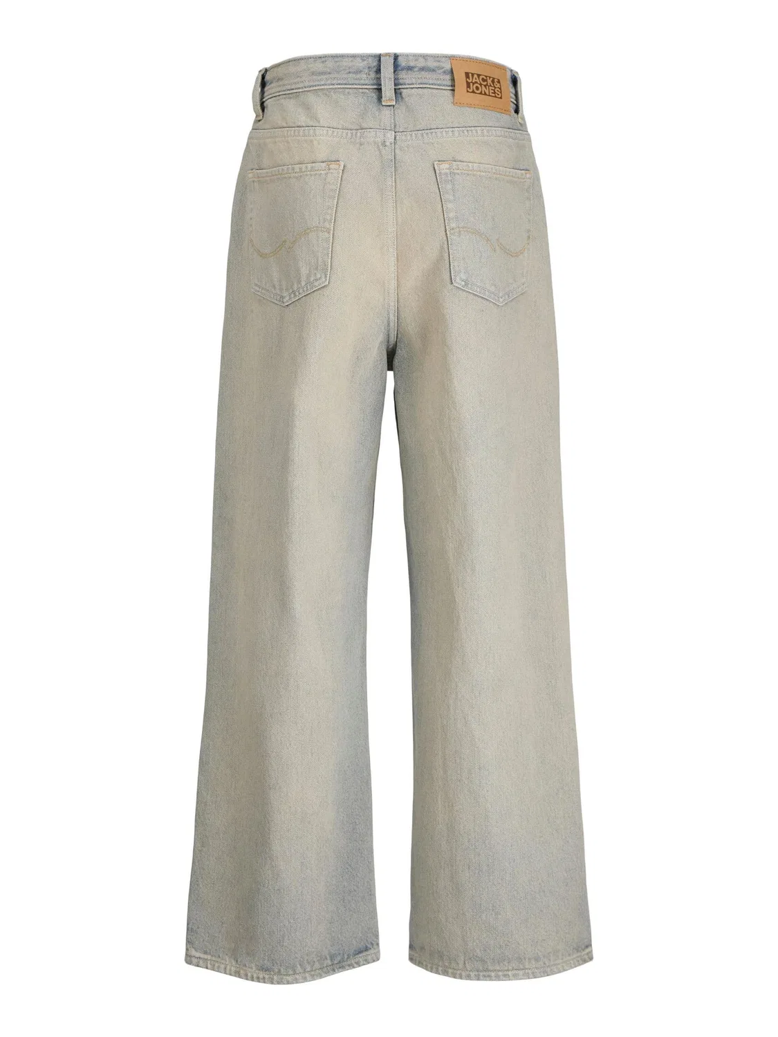 Широкие джинсы, stonewashed, JACK & JONES Junior, blue denim — фото 2