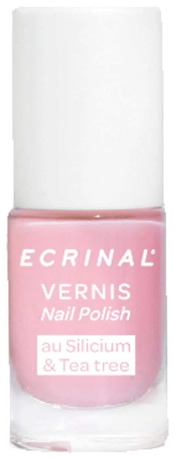 Лак для ногтей «Silicon + Tea Tree Varnish» Pearly Pink, 5 мл от Ecrinal Ecrinal