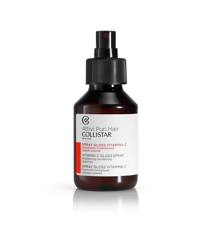 

Лак для волос, придающий блеск attivi puri vitamin c gloss spray brightening revitalizing Collistar, 100 мл