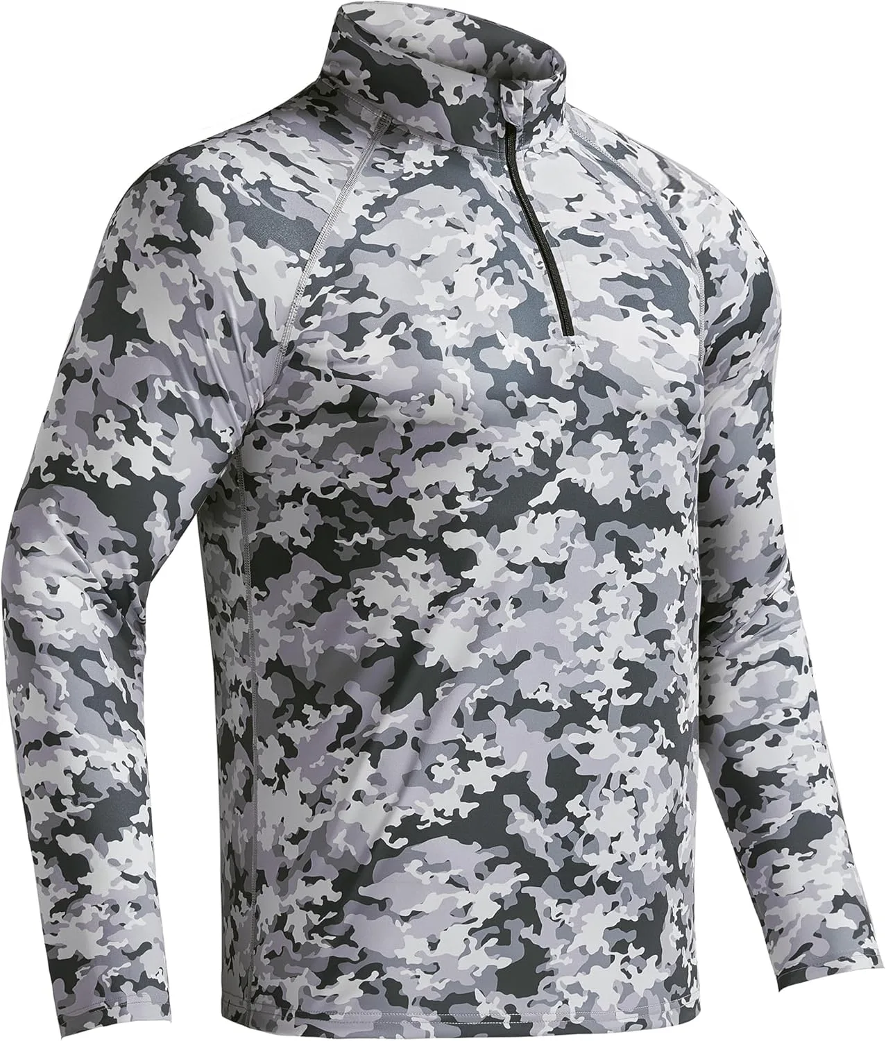 

Rodeel мужская беговая рубашка с 1/4 молнией UPF 50+