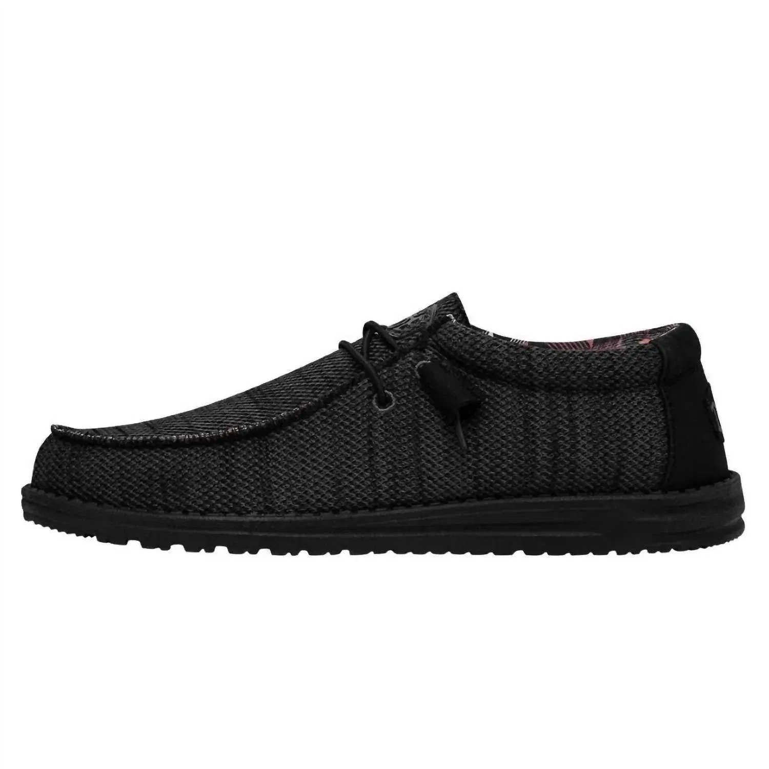 Hey Dude Мужские кроссовки Wally Sox, цвет черный (Jet Black)