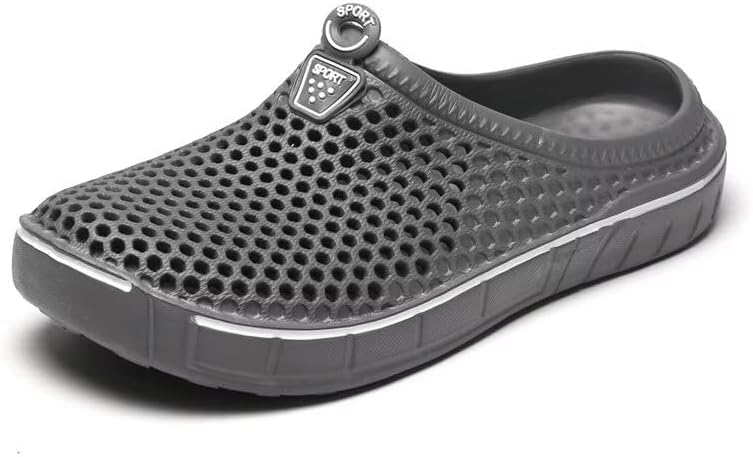 

Мужские и женские легкие дышащие летние шлепанцы для прогулок на улице, акваспорта и пляжа Zonkacen, серый