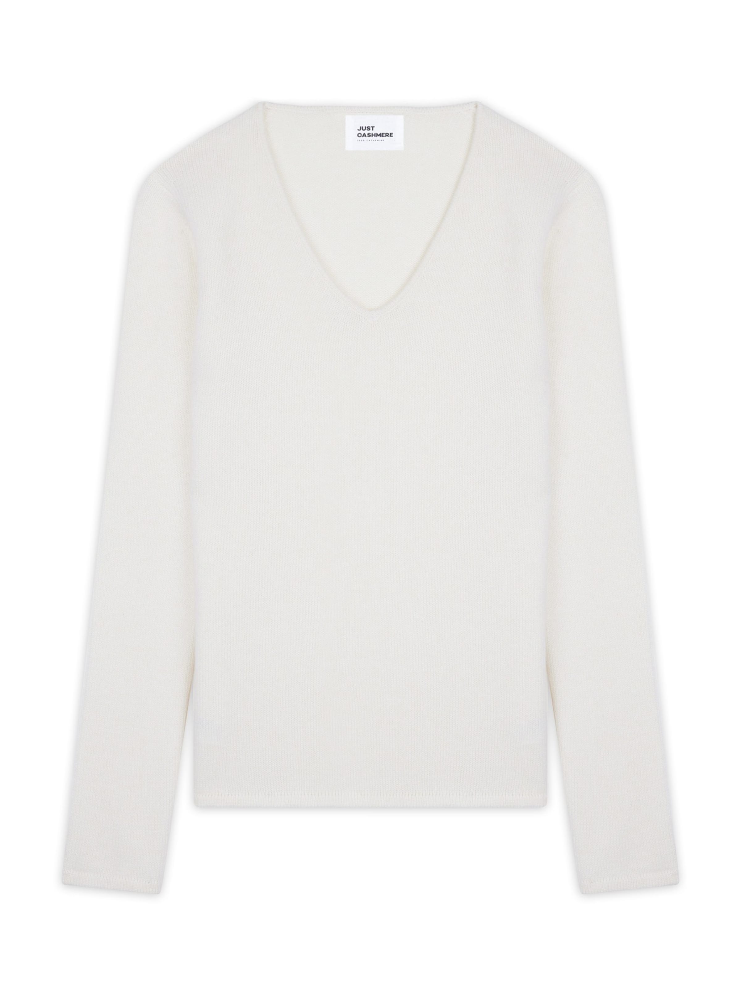 

JUST CASHMERE Свитер 'Abby' в светло-сером цвете