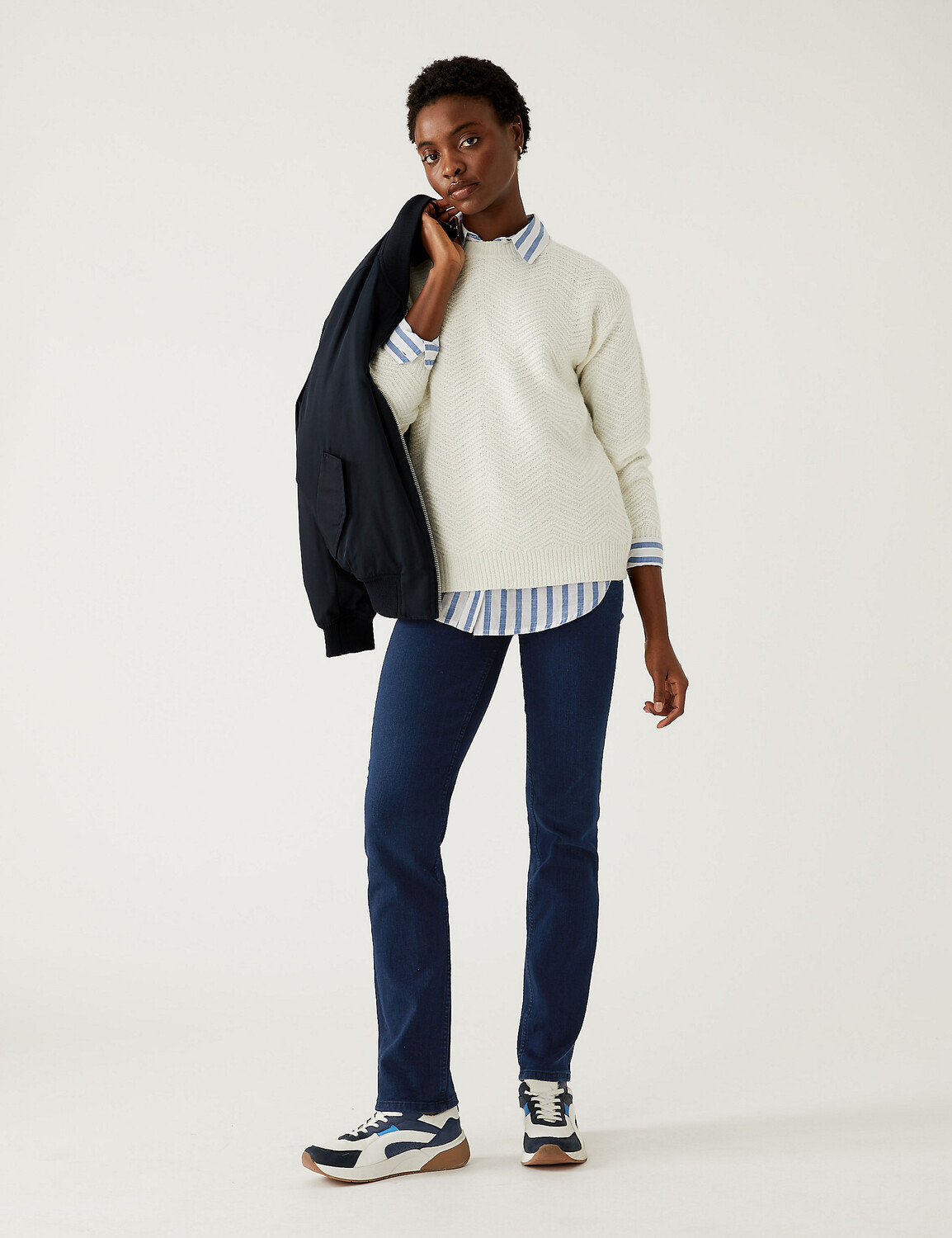 

Прямые эластичные джинсы Sienna Marks & Spencer