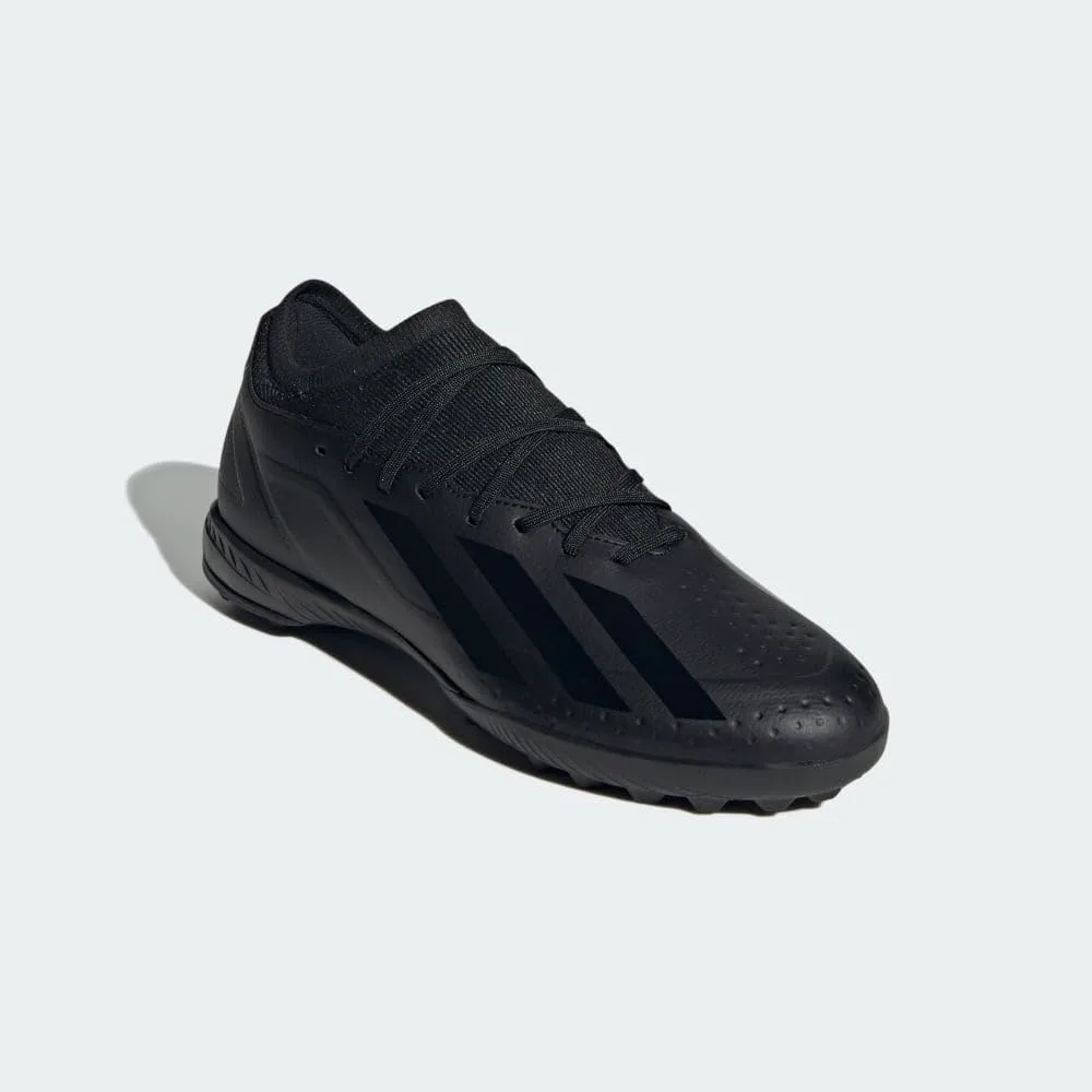 Футбольные бутсы Adidas для взрослых унисекс X Crazyfast Messi.3 для твердого грунта, черный — фото 3