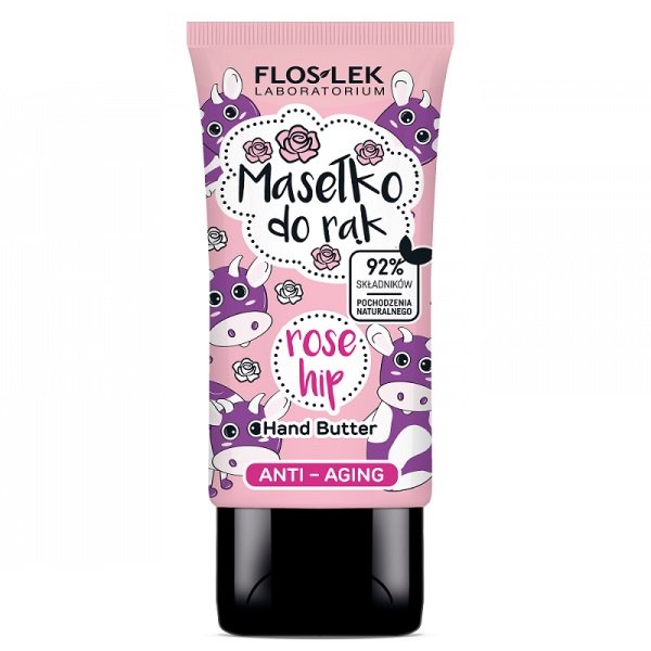 

Flos Lek Hand Care Антивозрастное масло для рук Rose Hip Dzika Róża 50мл Flos-Lek