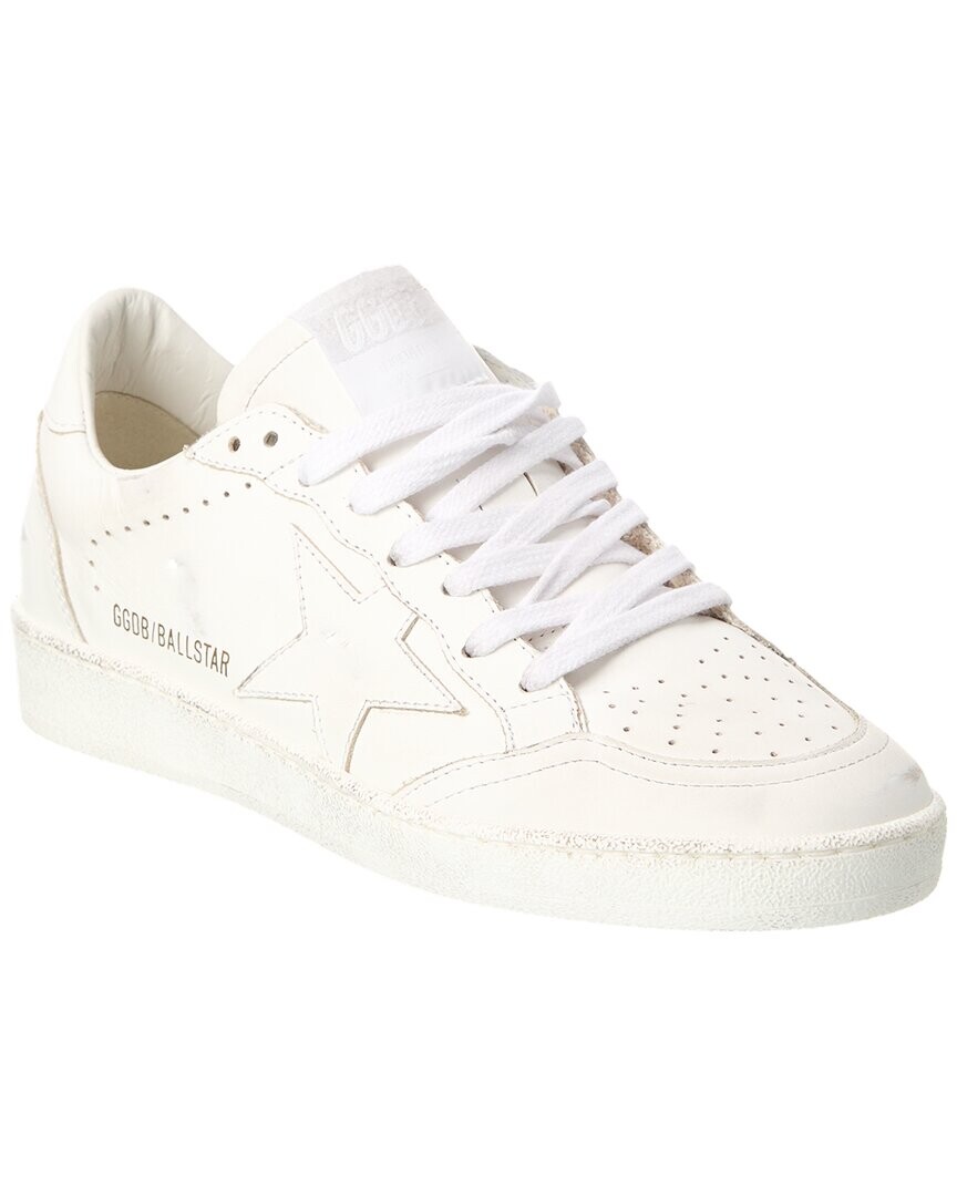 

Кожаные кроссовки Golden Goose Ball Star, белый