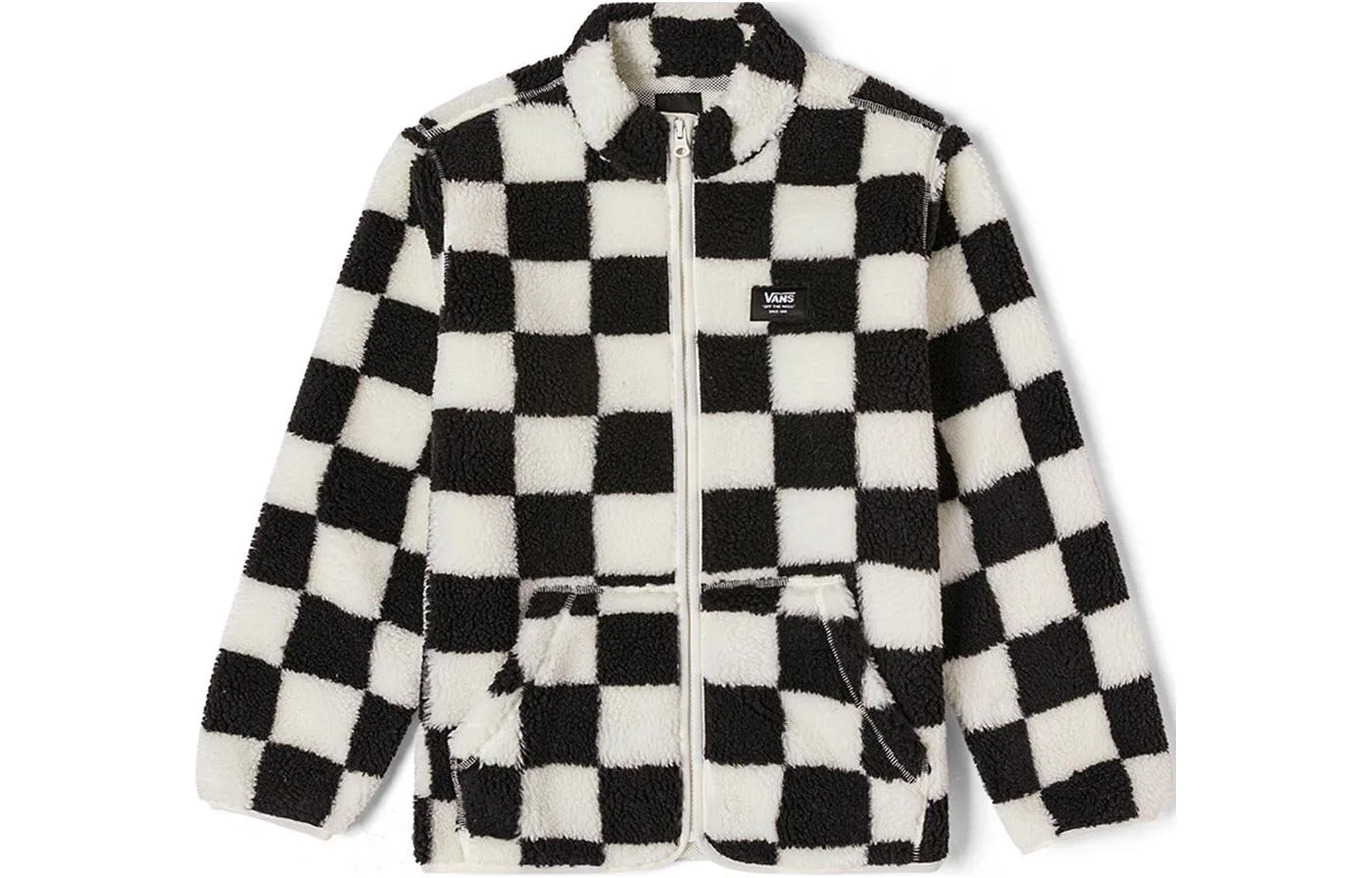 Vans Детская бархатная куртка black white