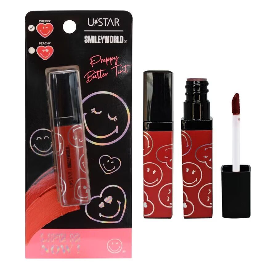 

UStar Ustar Smileyworld Preppy Butter Тинт 3,5г. Cherry, Cherry