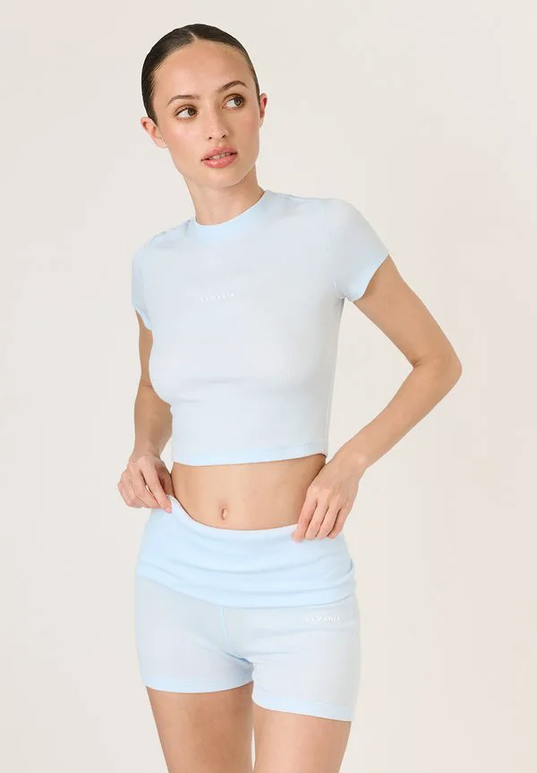 

Простая футболка La Mania, Light Blue, Синий, Простая футболка La Mania, Light Blue