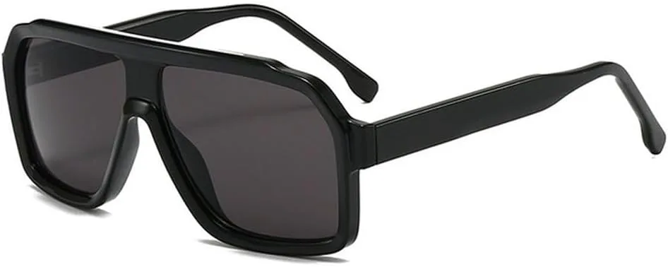 

Классические солнцезащитные очки для женщин и мужчин, роскошные солнцезащитные очки в крупной оправе для мужчин, винтажные очки для вождения, SUN1011 Generic, Black