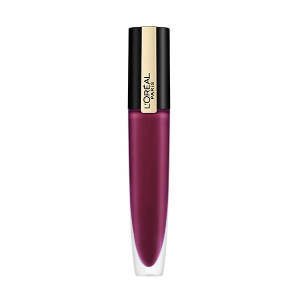 

Жидкая помада Rouge Signature Metallics L'Oreal, цвет voodoo