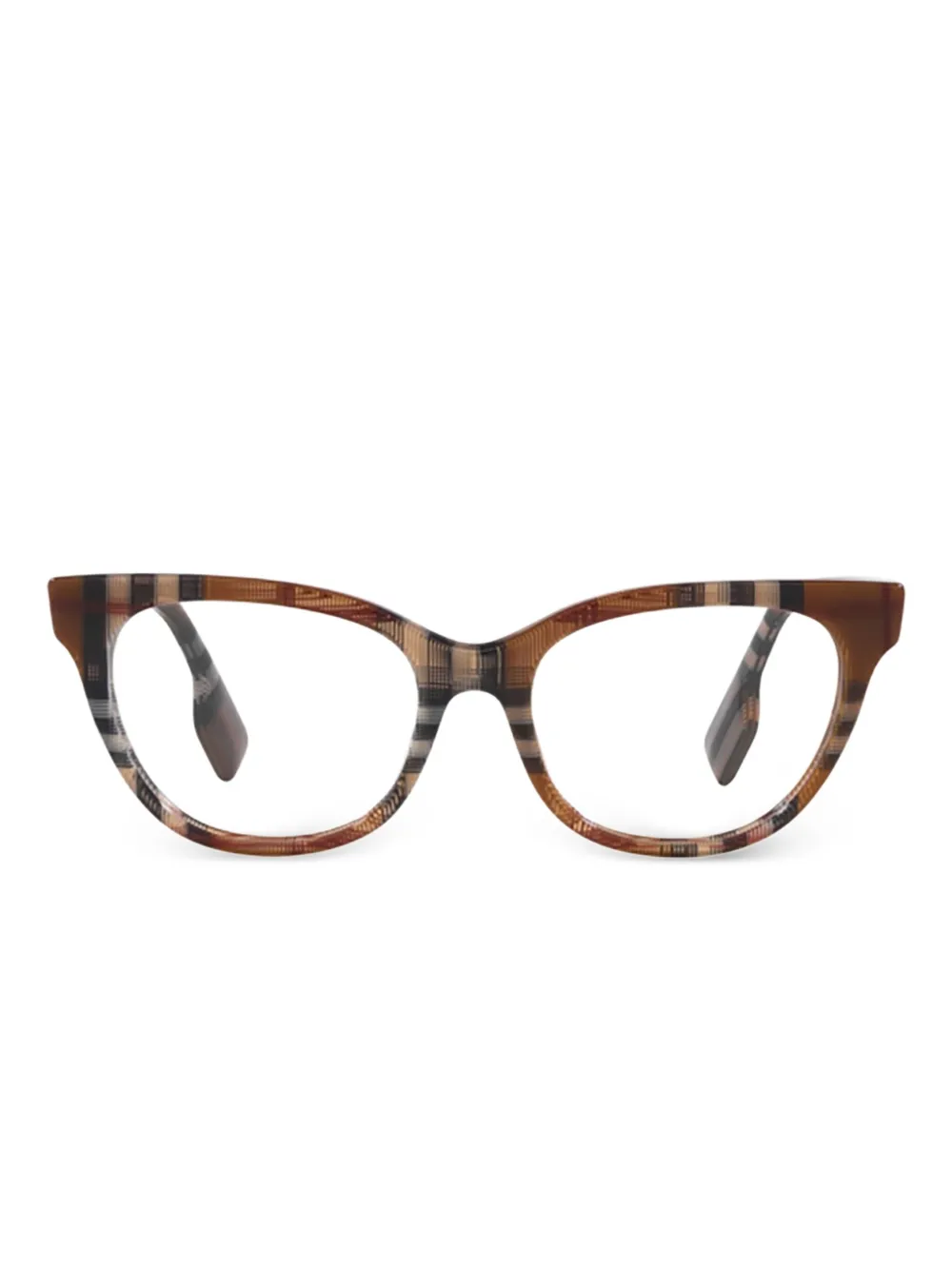 

Очки Evelyn в оправе 'кошачий глаз' Burberry Eyewear, коричневый