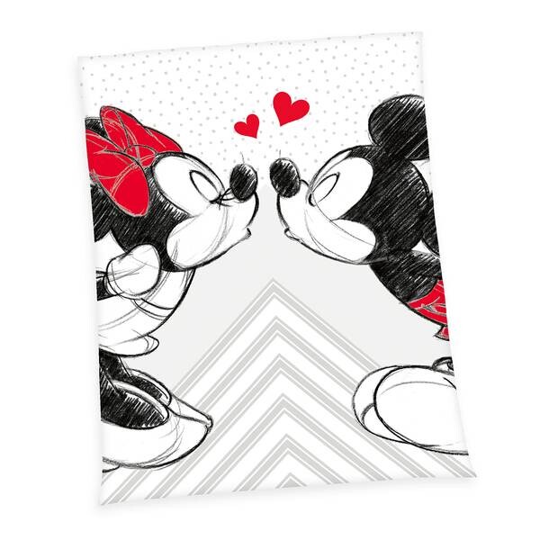 

Плед Herding Mickey und Minnie, 200 см, разноцветный