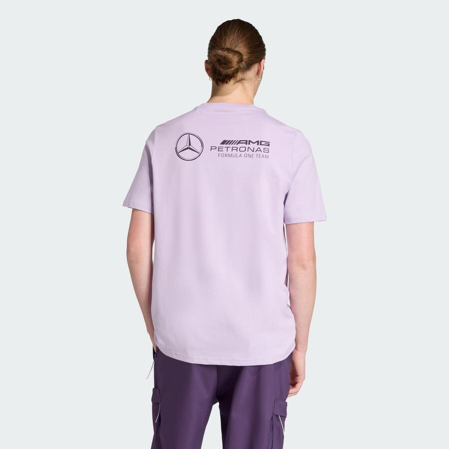 ADIDAS Футболка премиум-класса с тканой графикой команды Формулы-1 Mercedes - AMG Petronas — фото 3