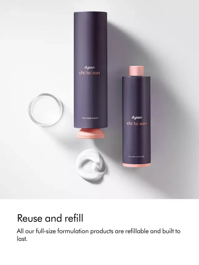 Крем для укладки кудрявых/вьющихся светлых волос (сменный блок) Dyson — фото 3