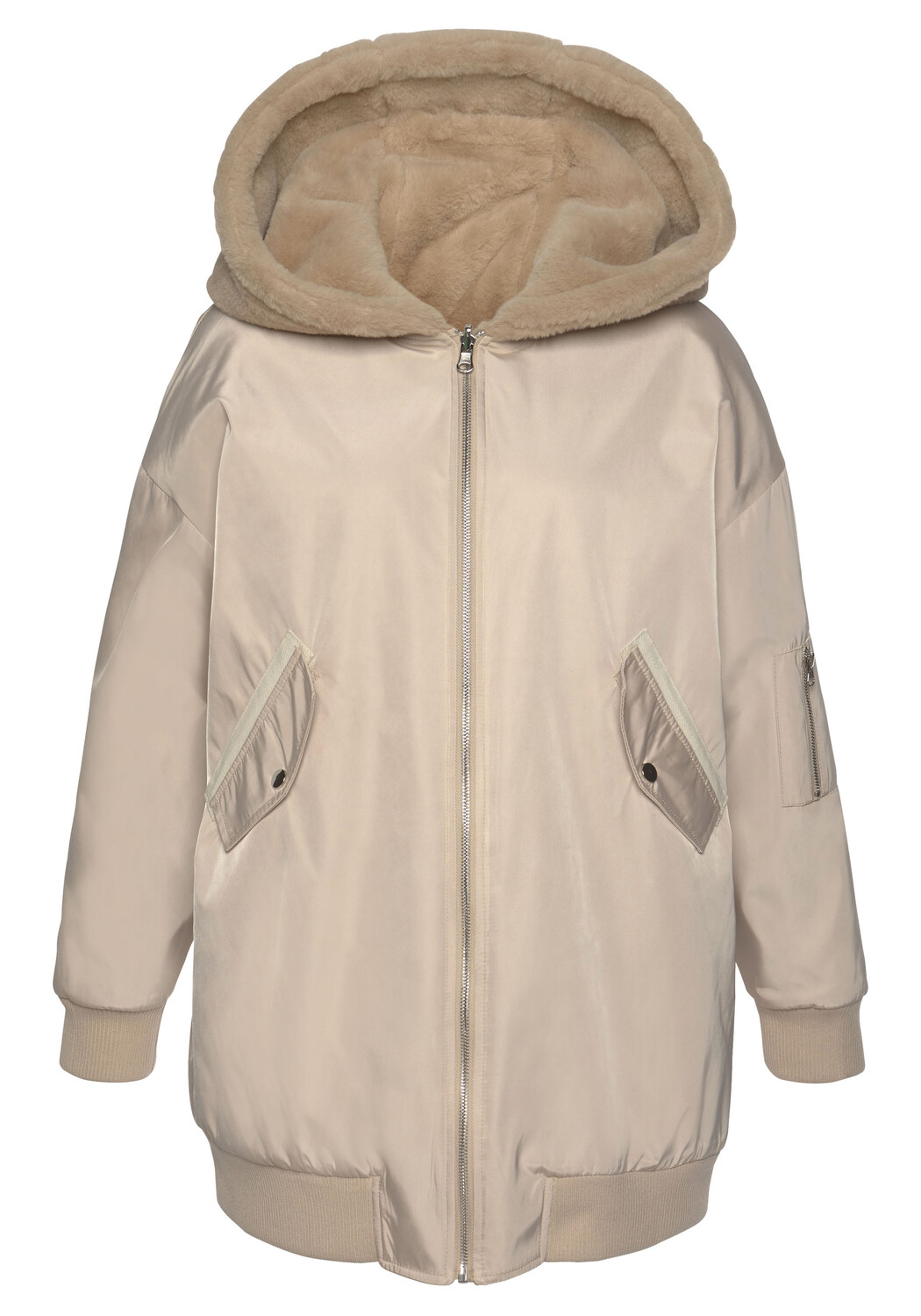 

Куртка Buffalo Wendejacke, бежевый