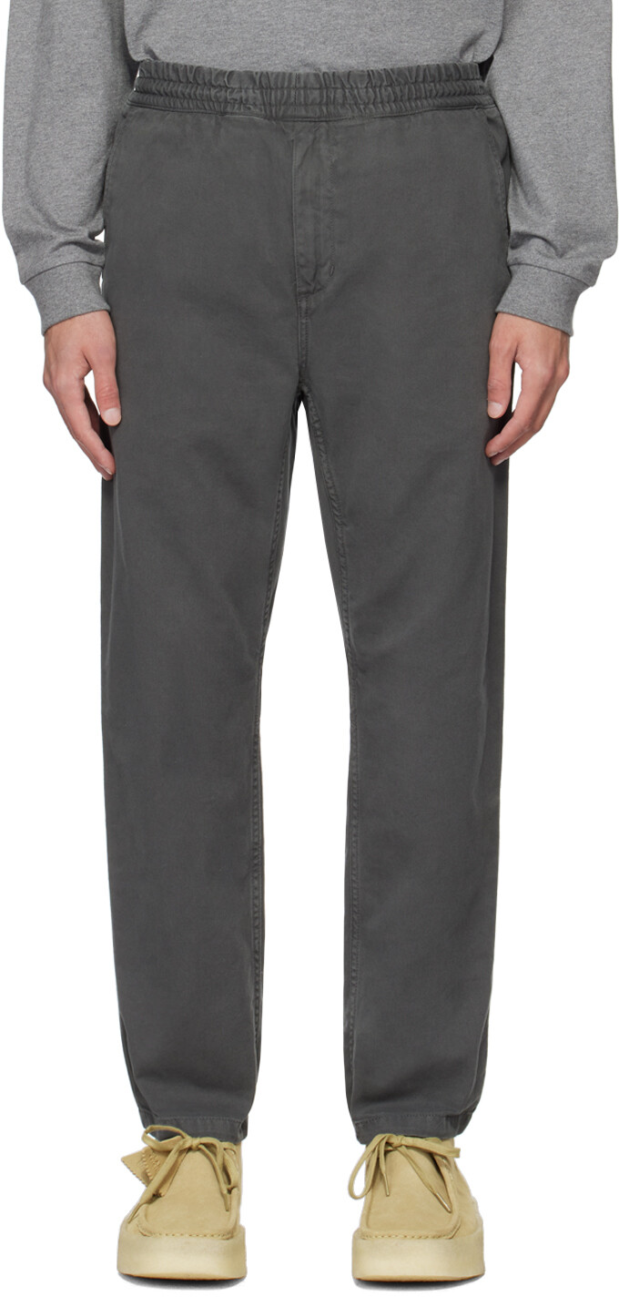 

Серые кремневые брюки Carhartt Work In Progress, цвет Jura