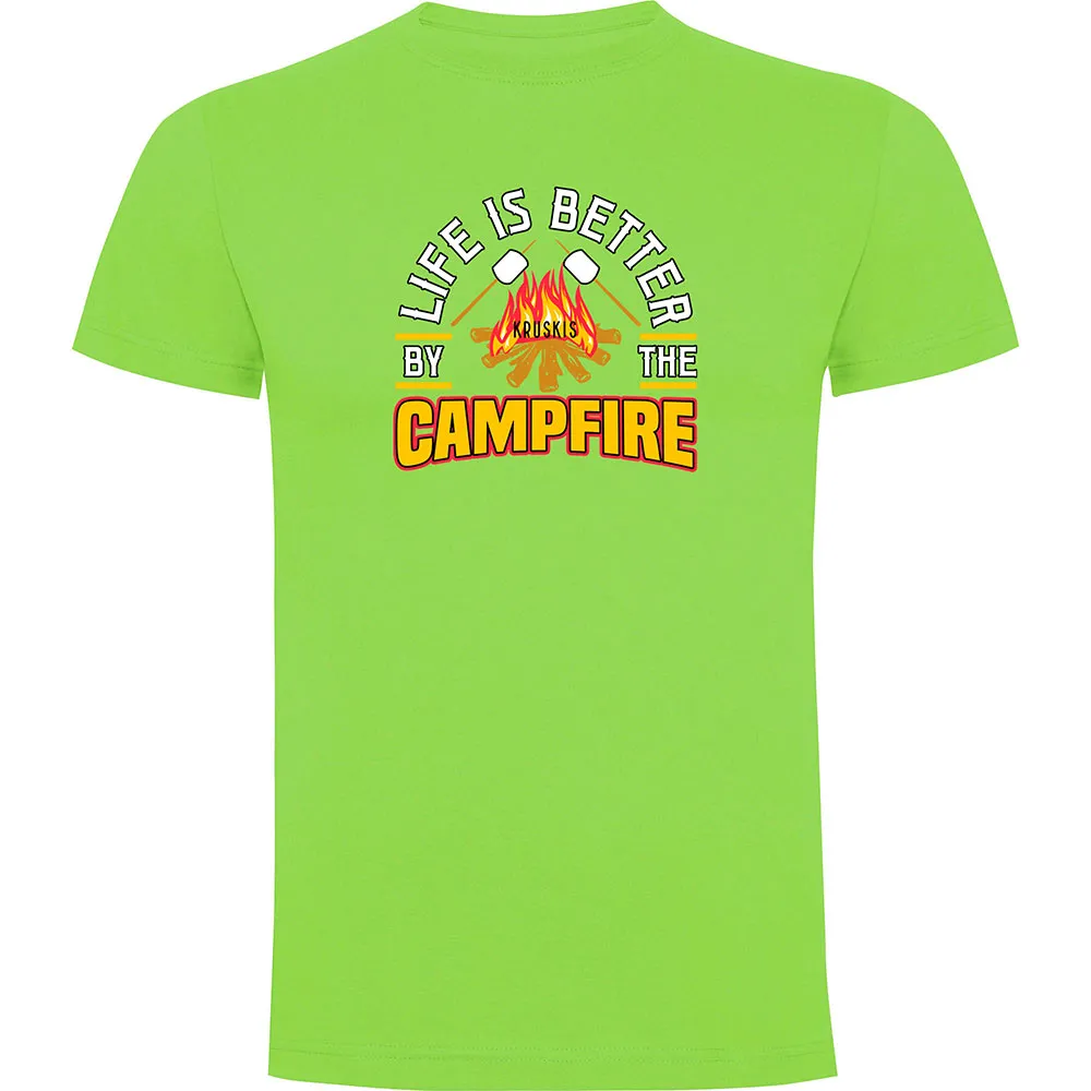 

Футболка с коротким рукавом Kruskis Better By The Campfire, зеленый