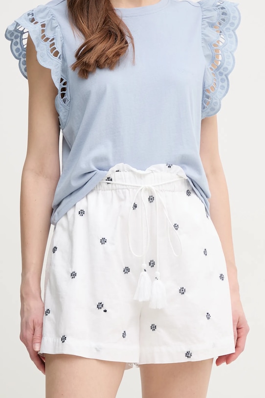 

Хлопковые шорты Edna Pepe Jeans, белый