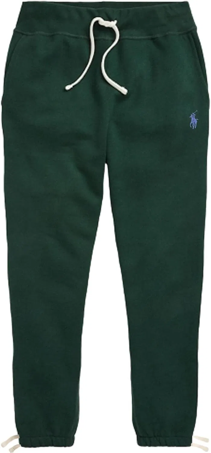 Спортивные флисовые спортивные штаны-стринги для мужчин Polo Ralph Lauren, Rl College Green