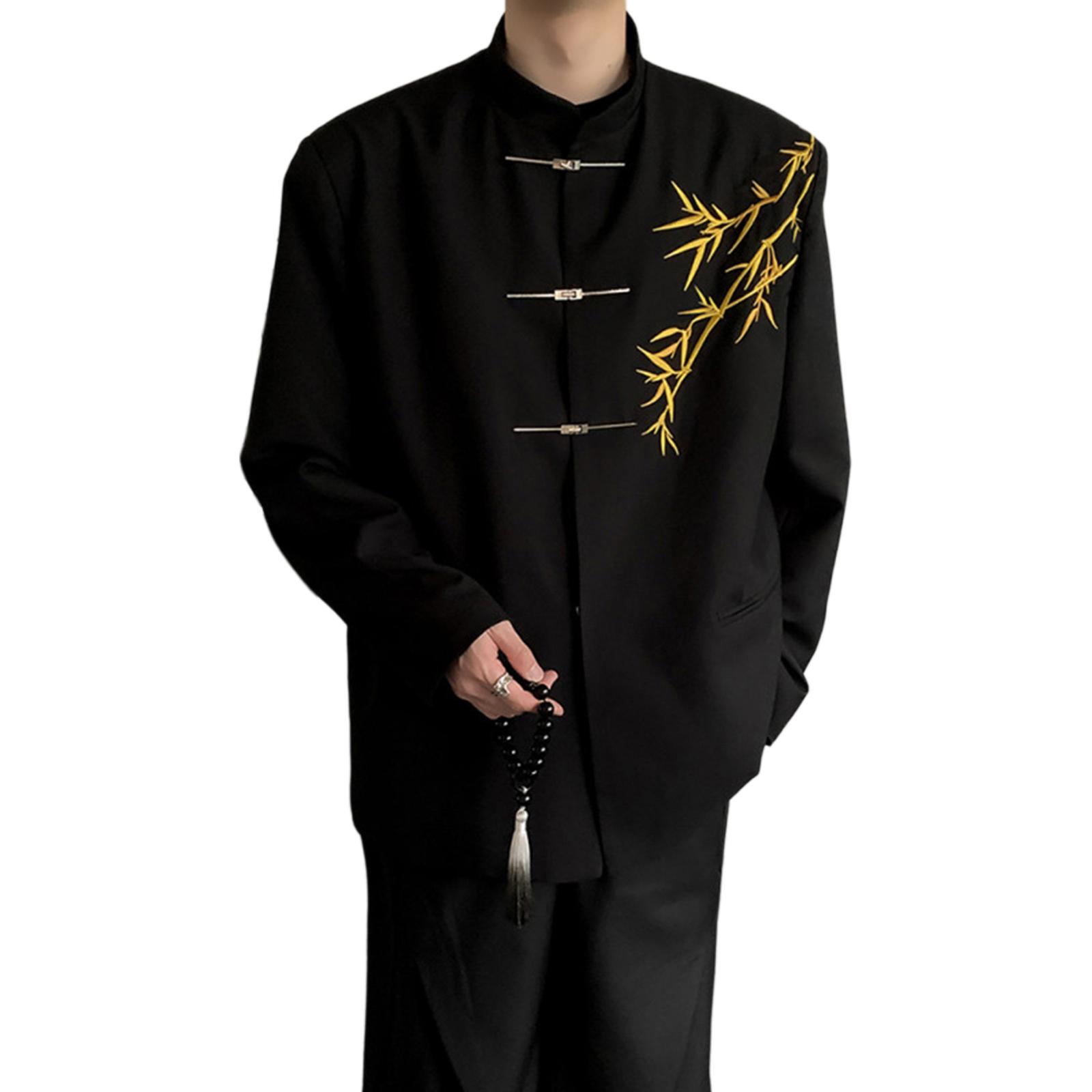 

Деловой костюм Unisex с отложным воротником VanCamel, черный золото