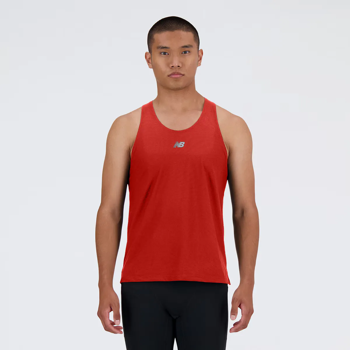 

Футболка New Balance мужская жаккардовая Singlet, красный