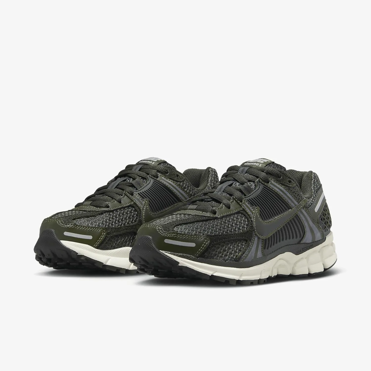 Женские кроссовки для бега Nike Zoom Vomero 5, хаки — фото 4