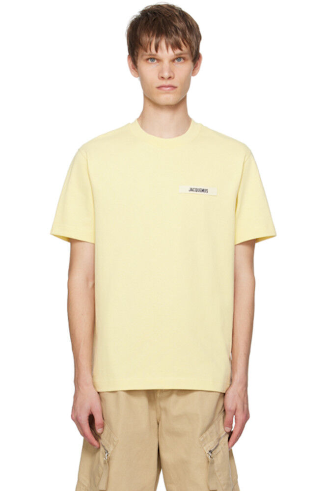 

Желтая футболка La Casa 'Le Gros Grain' Футболка JACQUEMUS