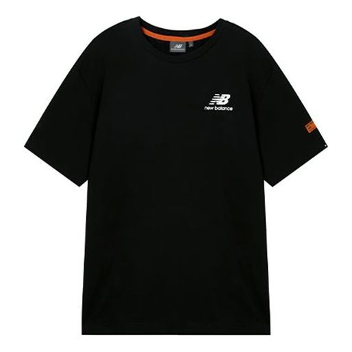 

Футболка New Balance Athleisure Casual Sports Round Neck Pullover Short Sleeve Couple Style Black, черный