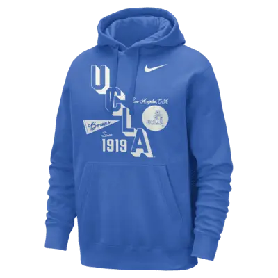 

Худи Nike UCLA Club, цвет Signal Blue/Summit White