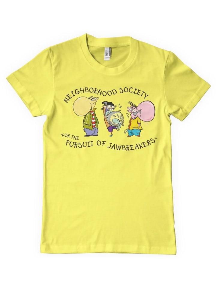 

Cartoon Network Футболка "Ed, Edd n Eddy Neighborhood Society T-Shirt" желтого цвета, Желтый, Cartoon Network Футболка "Ed, Edd n Eddy Neighborhood Society T-Shirt" желтого цвета