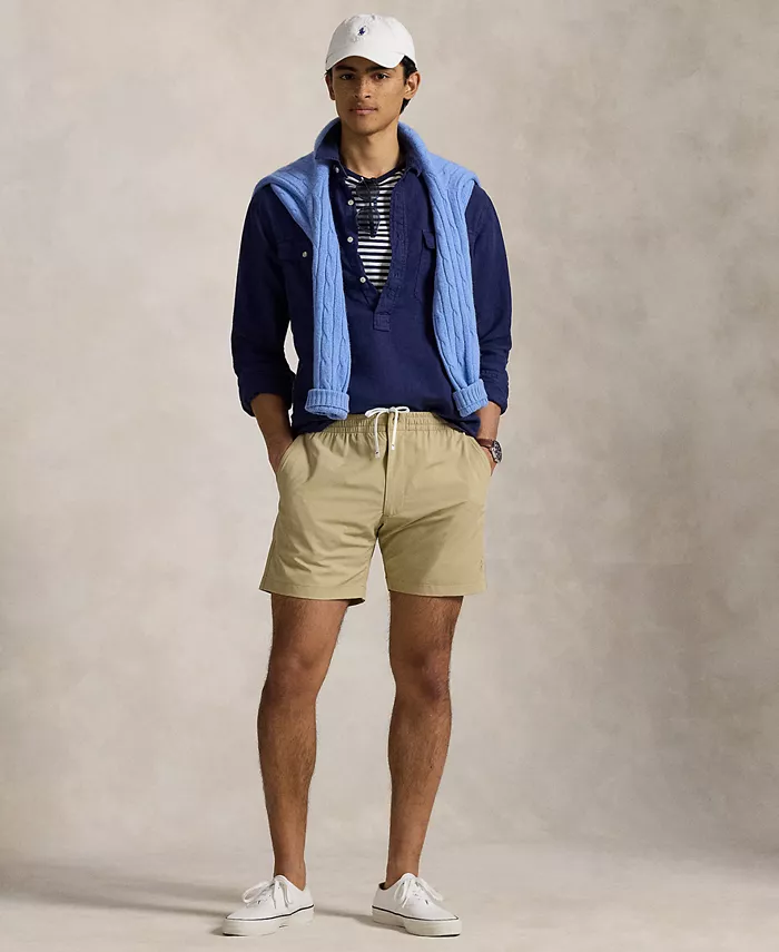 

Мужские плавки Polo Prepster длиной 6" Polo Ralph Lauren, коричневый/бежевый